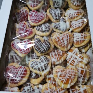 Biscottini a forma di cuore